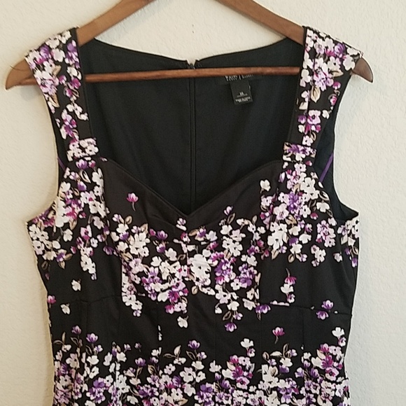 White House Black Market Sleeveless Dress sz 10 - Picture 3 of 7
